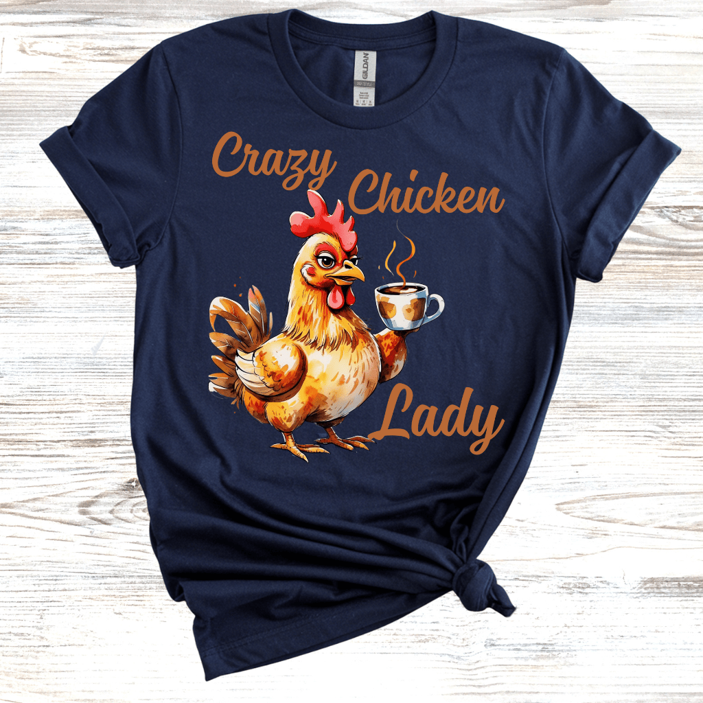 Crazy Chicken Lady T-Shirt