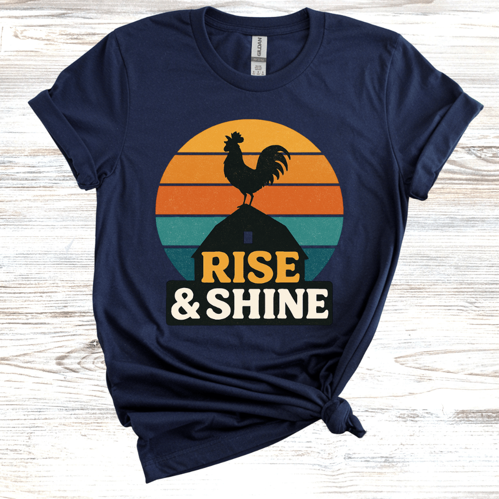 Sunrise Rooster T-Shirt