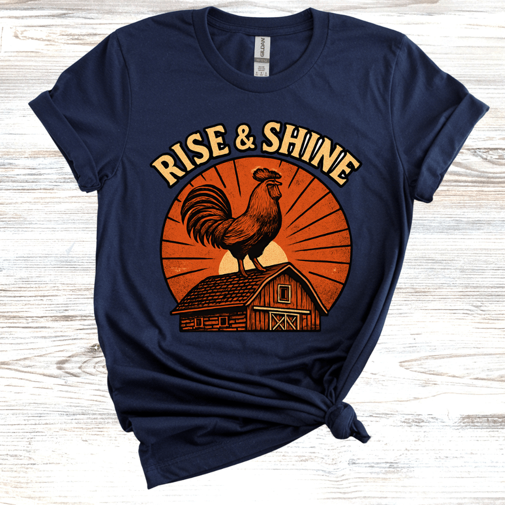 Vintage Rise & Shine T-Shirt