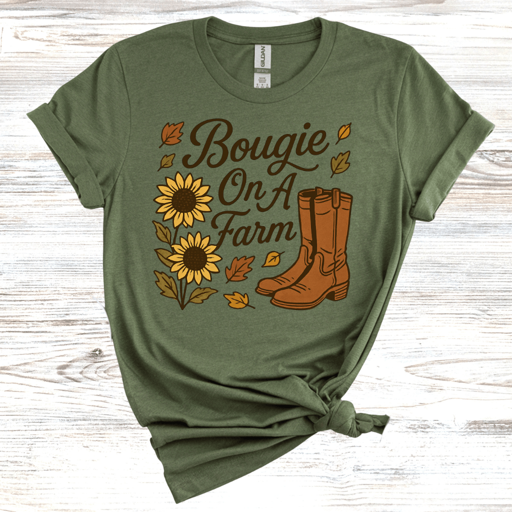 Bougie On A Farm T-Shirt