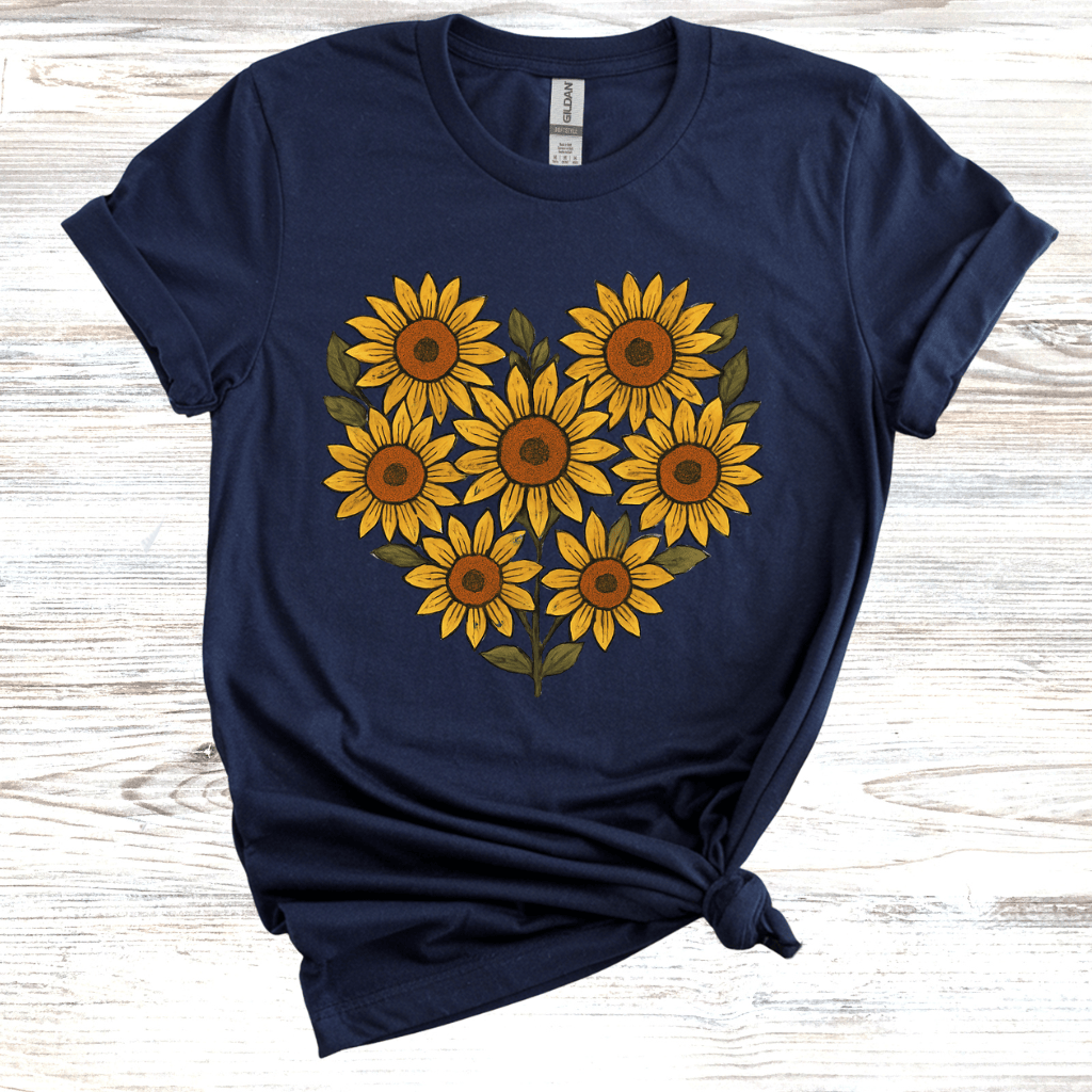 Sunflower Heart T-Shirt