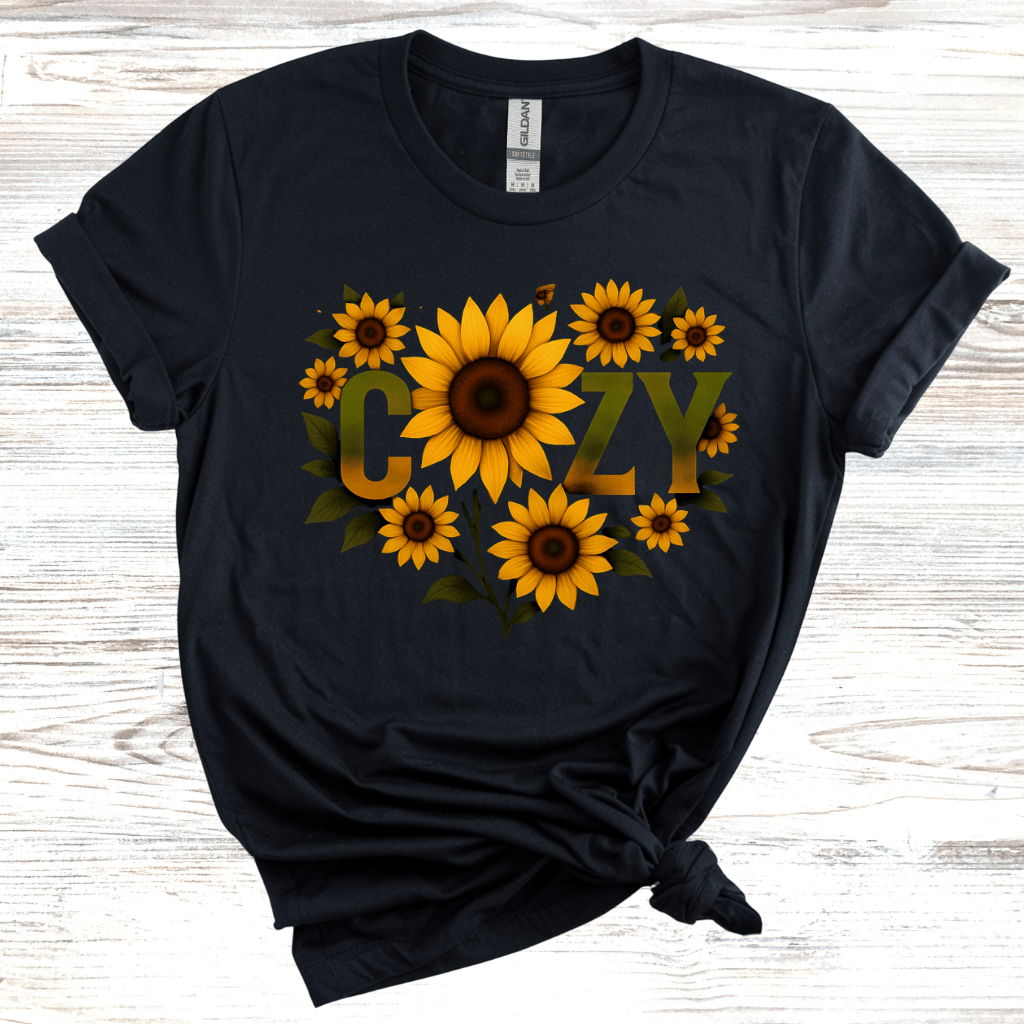 Cozy Sunflower T-Shirt
