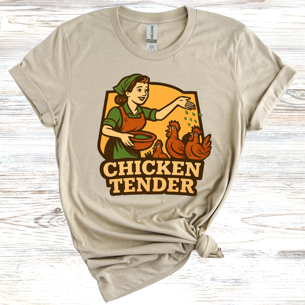 Retro Chicken Tender T-shirt