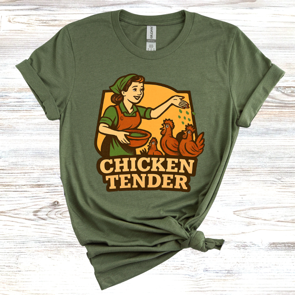 Retro Chicken Tender T-shirt