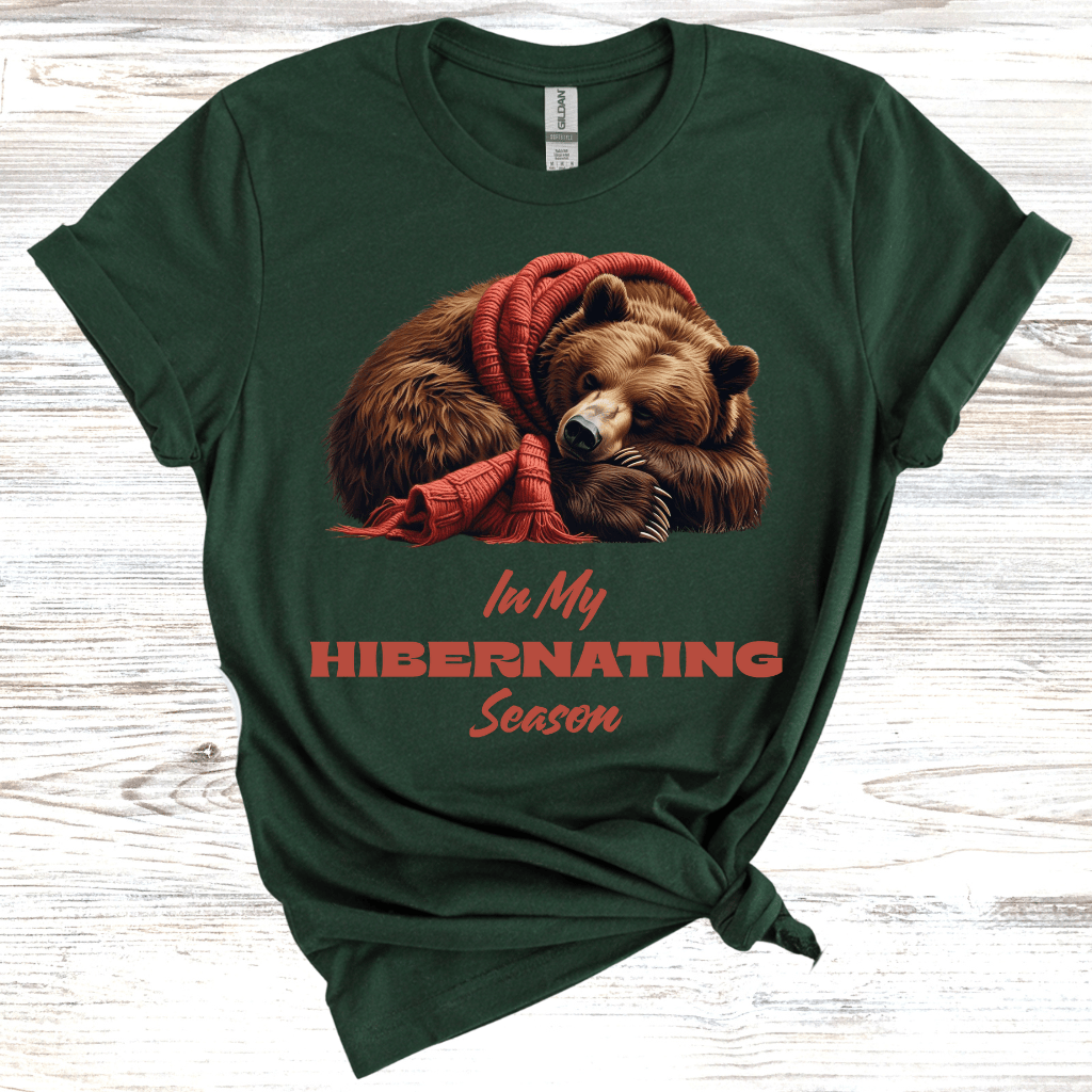 Bear Winter Hibernation T-shirt