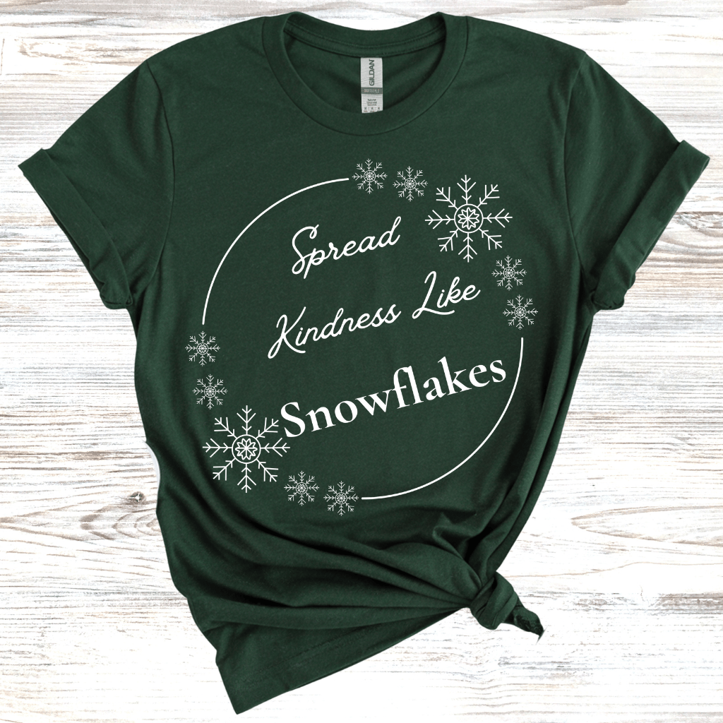 Spread Kindness Snowflakes T-Shirt