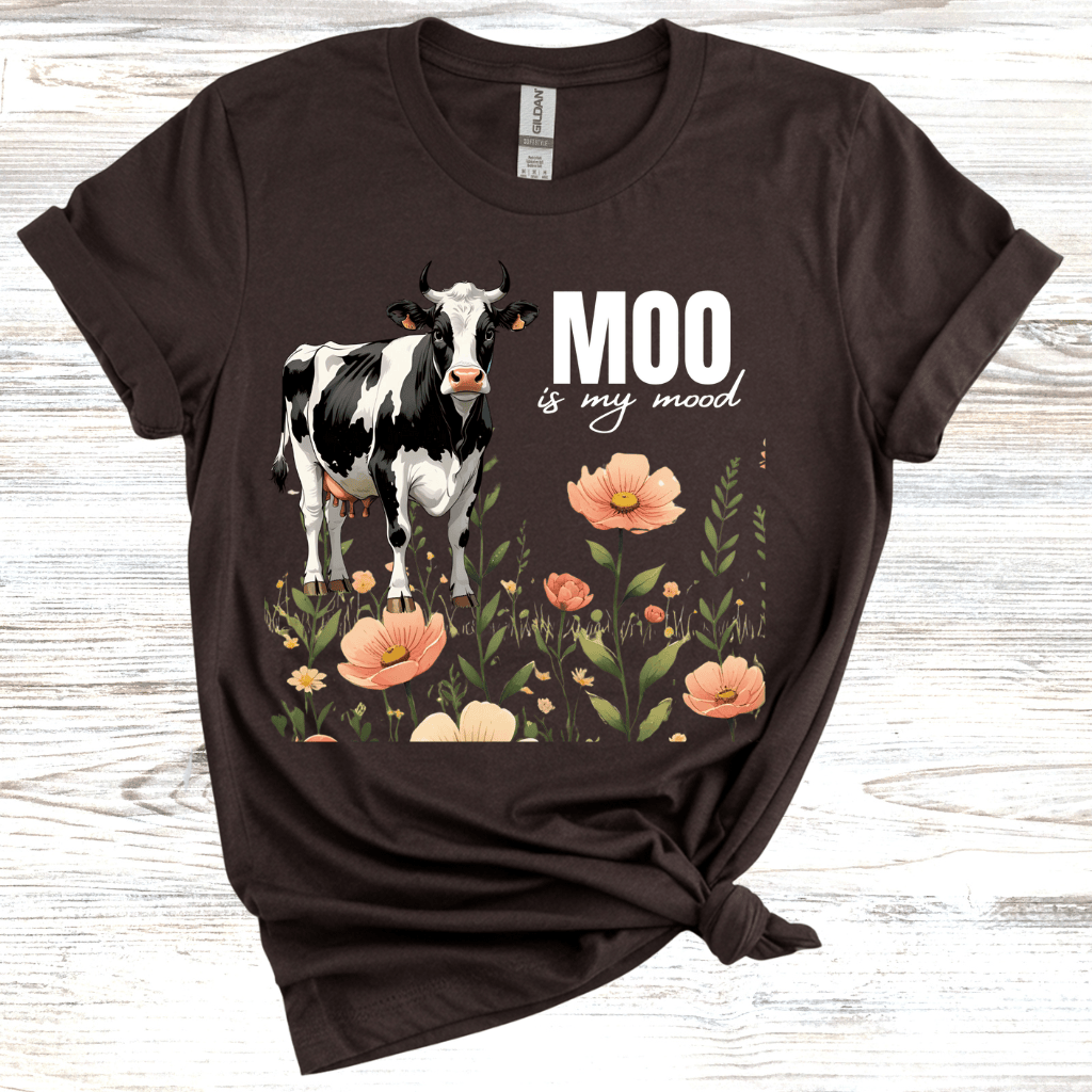Moo Inspirational Cow T-Shirt