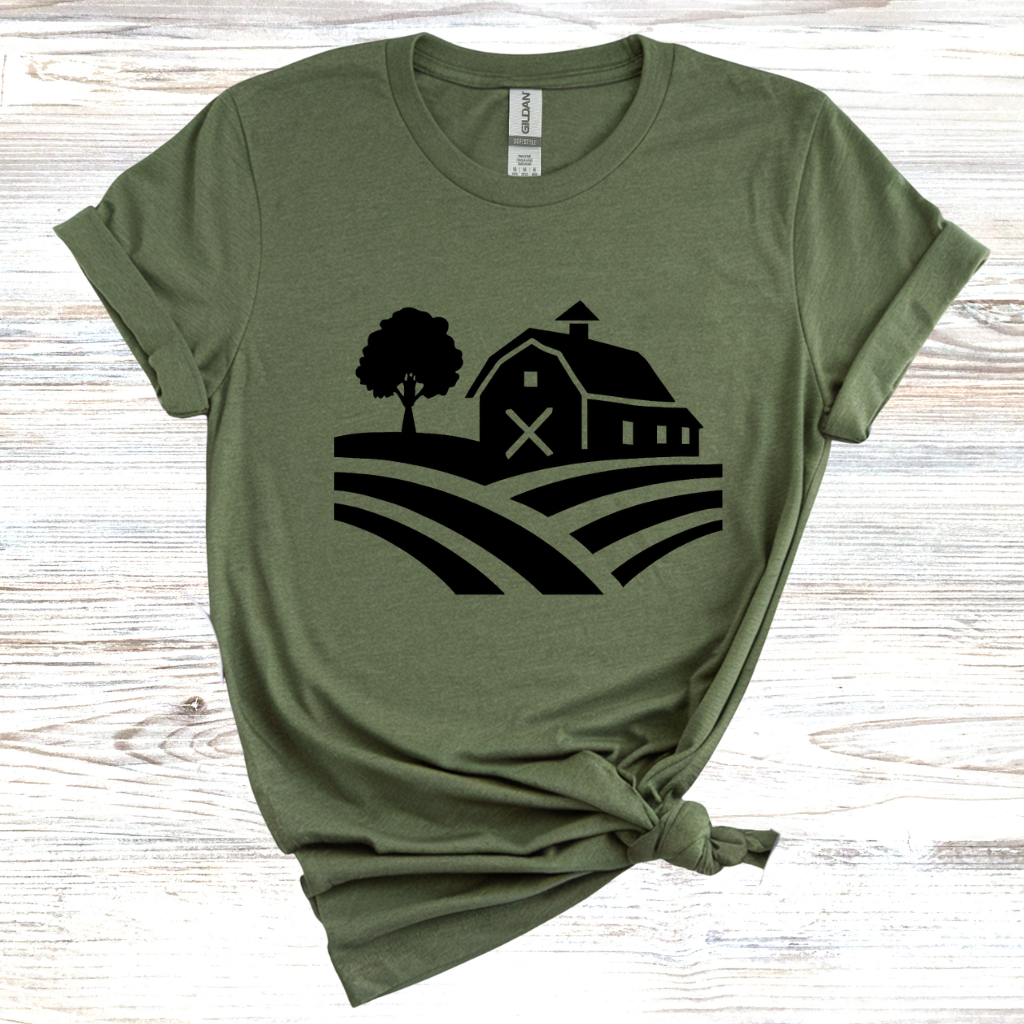 Rustic Farmscape T-shirt