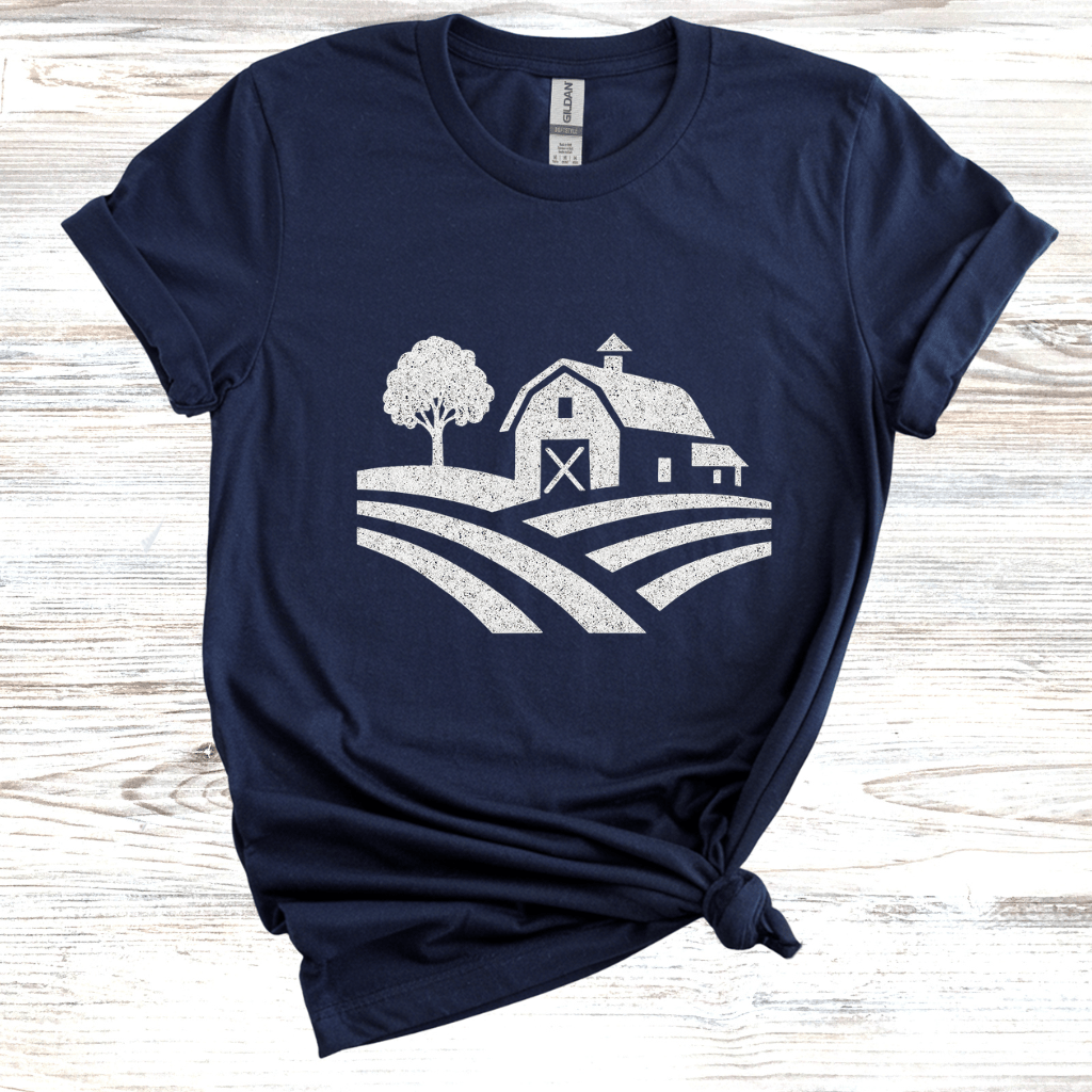 Rustic Farmscape T-shirt
