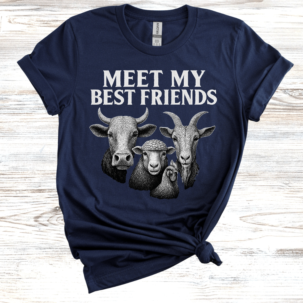 Meet My Best Friends Farm T-Shirt