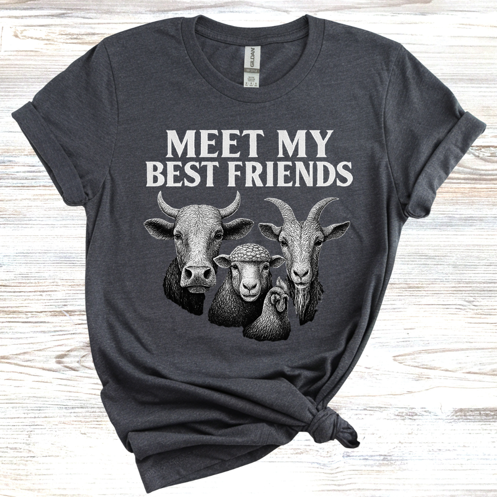 Meet My Best Friends Farm T-Shirt