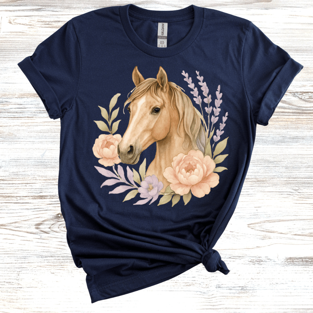 Equestrian Floral T-Shirt
