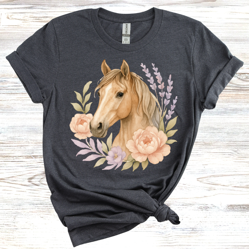 Equestrian Floral T-Shirt