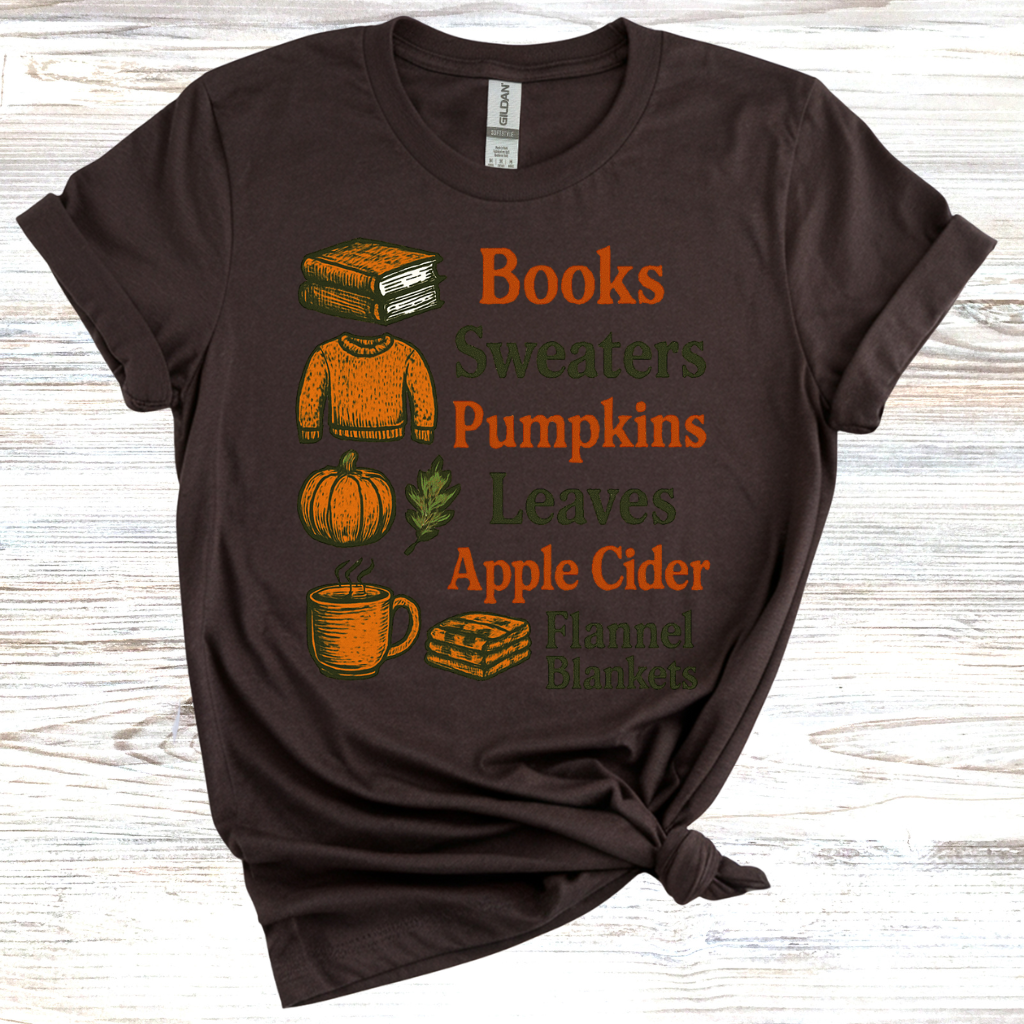 Cozy Fall Vibes List T-Shirt