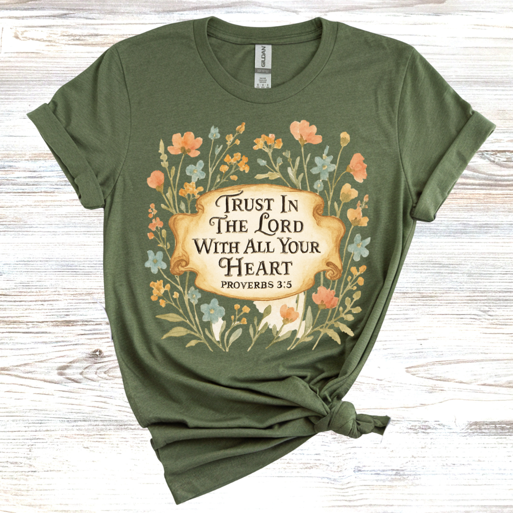 Trust in the Lord with All Your Heart T-Shirt