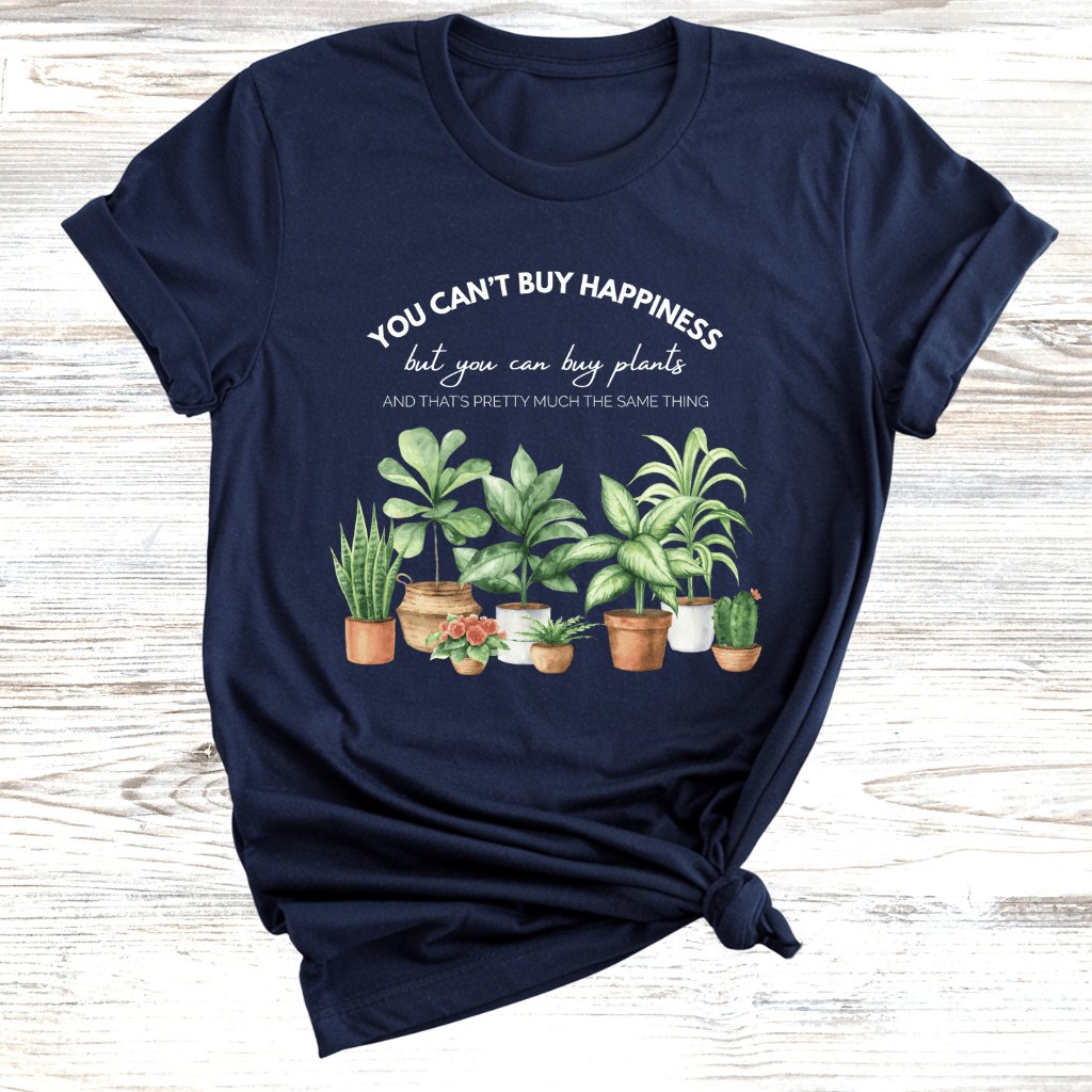 Buy Plants For Happiness T-Shirt