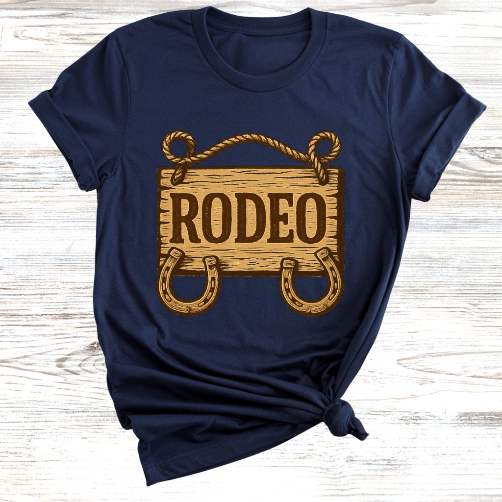 Rodeo Western Sign T-Shirt