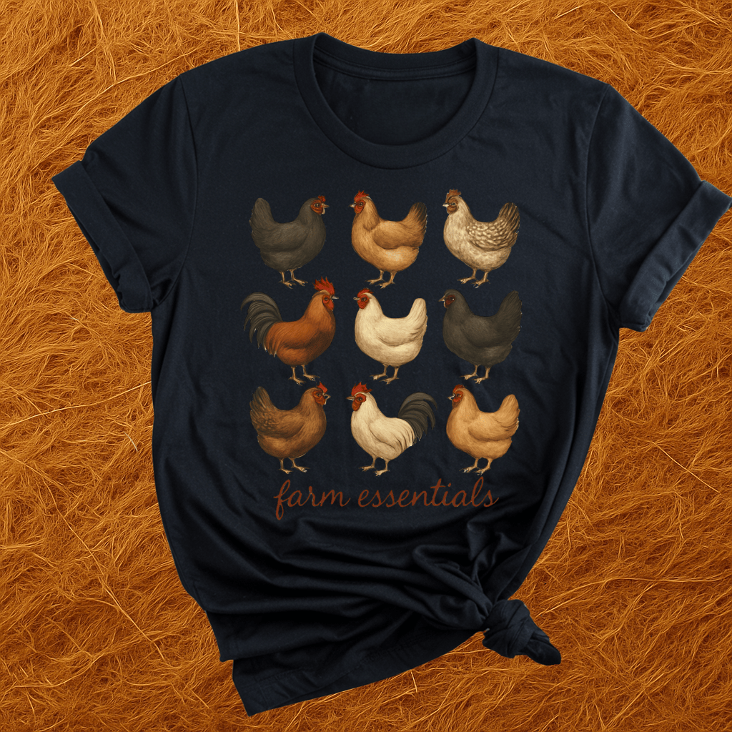 Farm Essentials Chickens T-Shirt