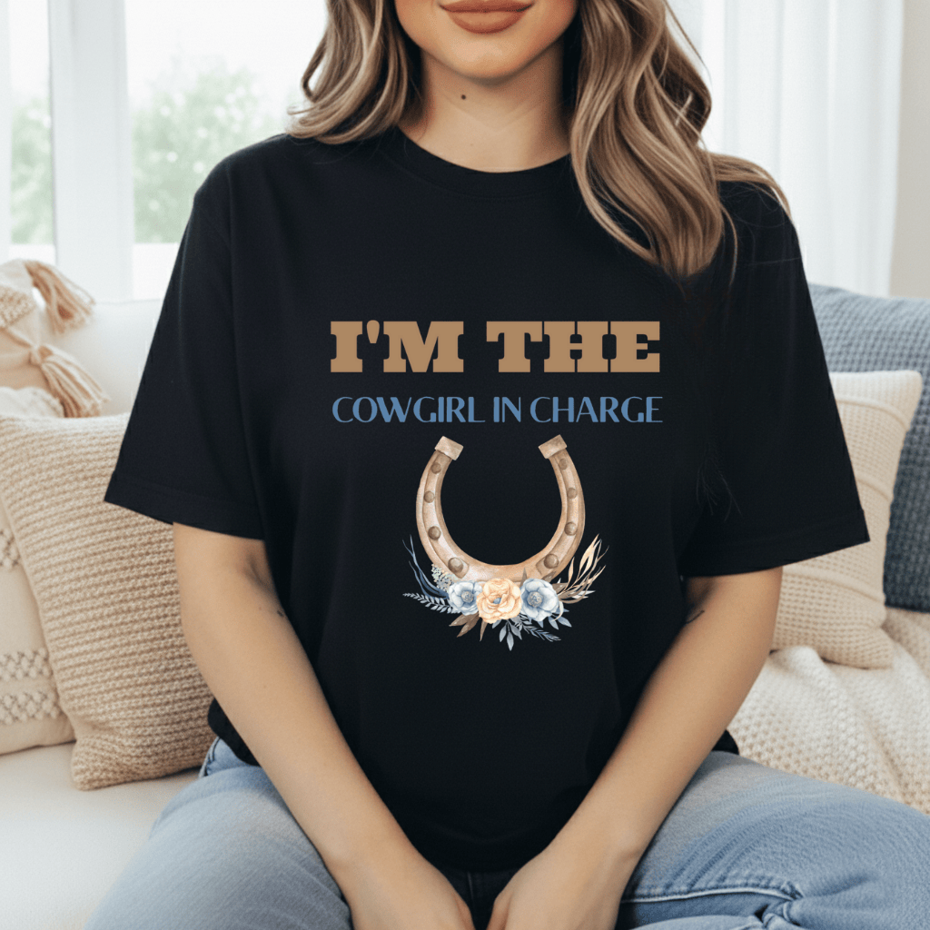 Cowgirl In Charge T-Shirt