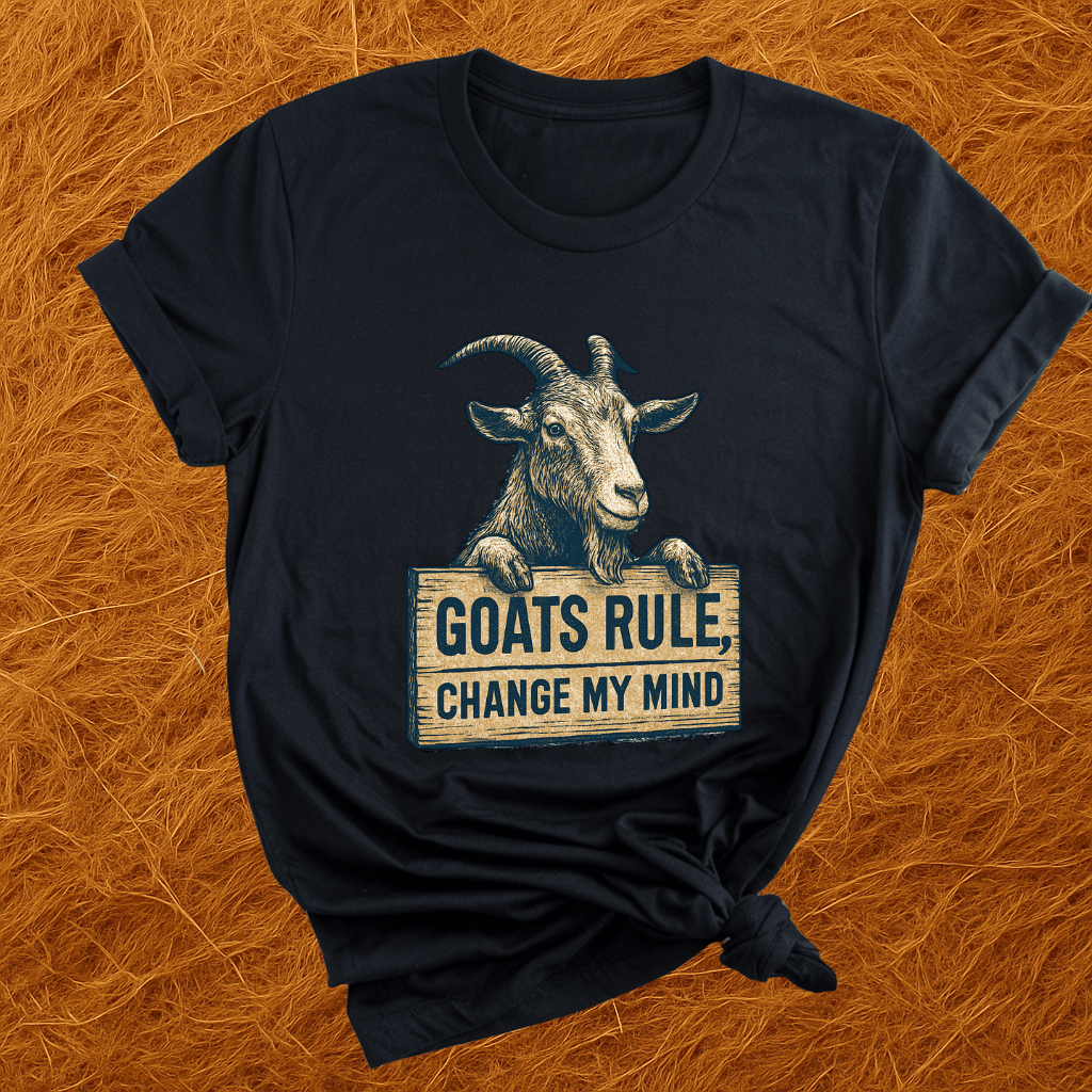Change My Mind Goats T-Shirt