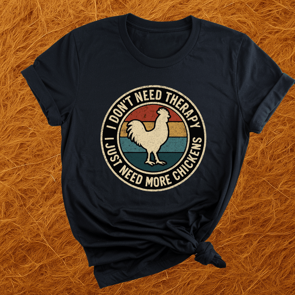 Chickens Are Therapy T-Shirt