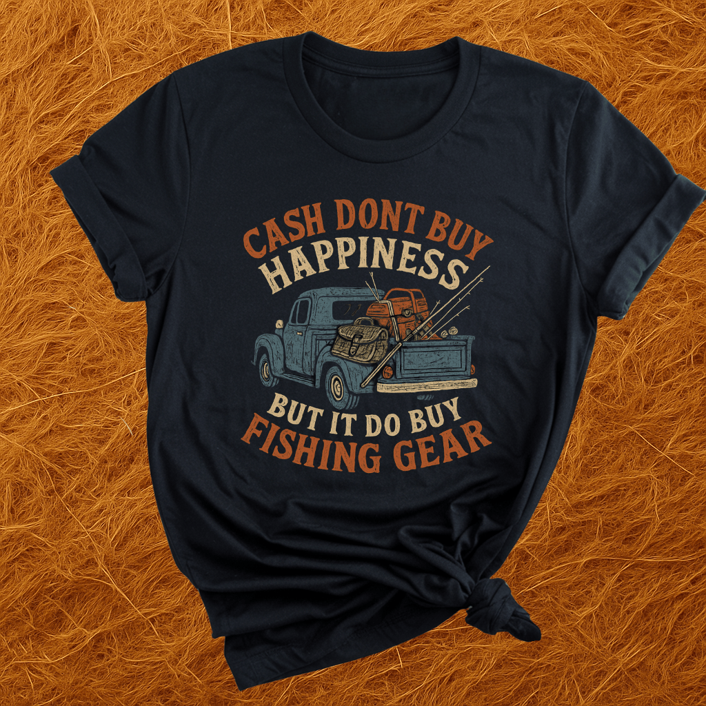 Happiness Is Fishing Gear T-Shirt