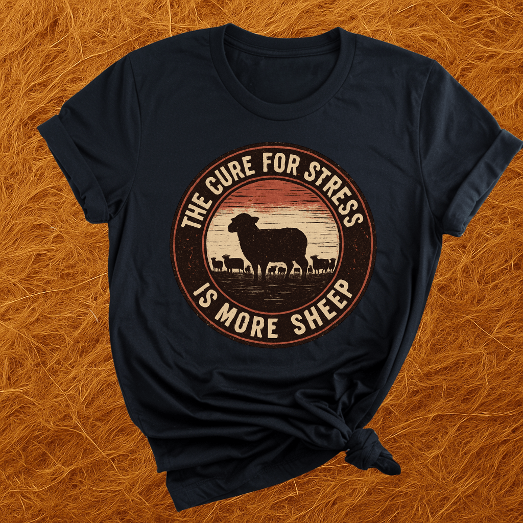 Sheep Stress Cure T-Shirt