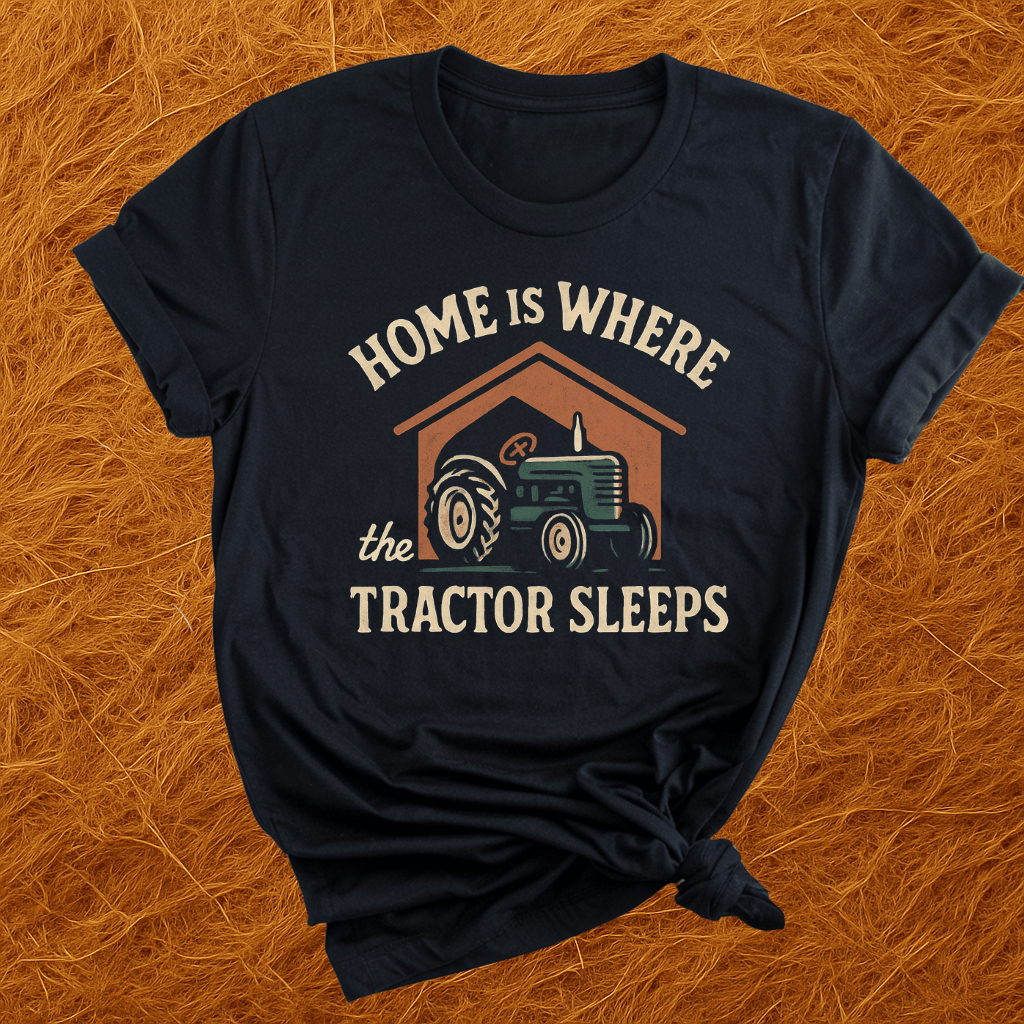 Where The Tractor Sleeps T-Shirt