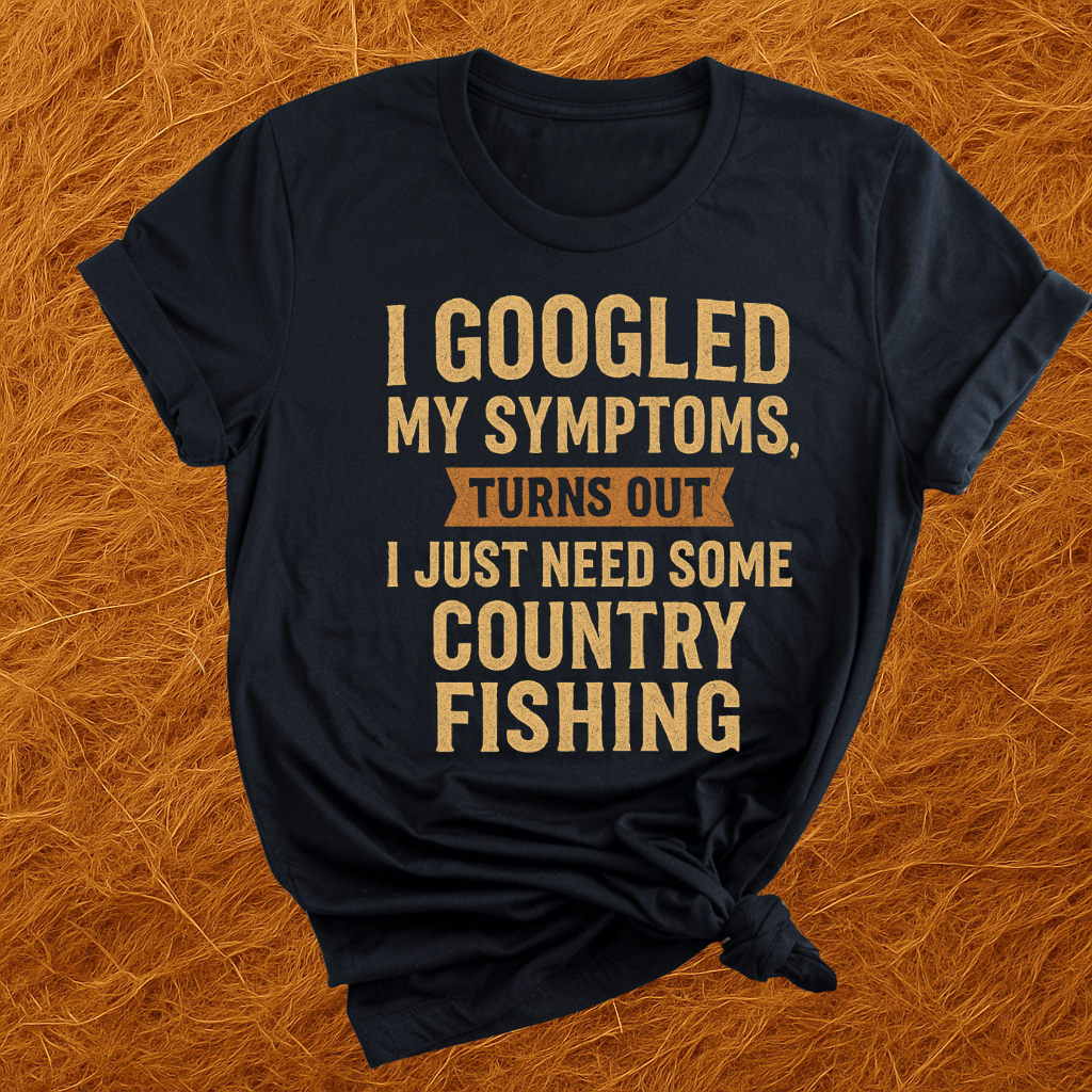 Symptoms For Fishing T-Shirt
