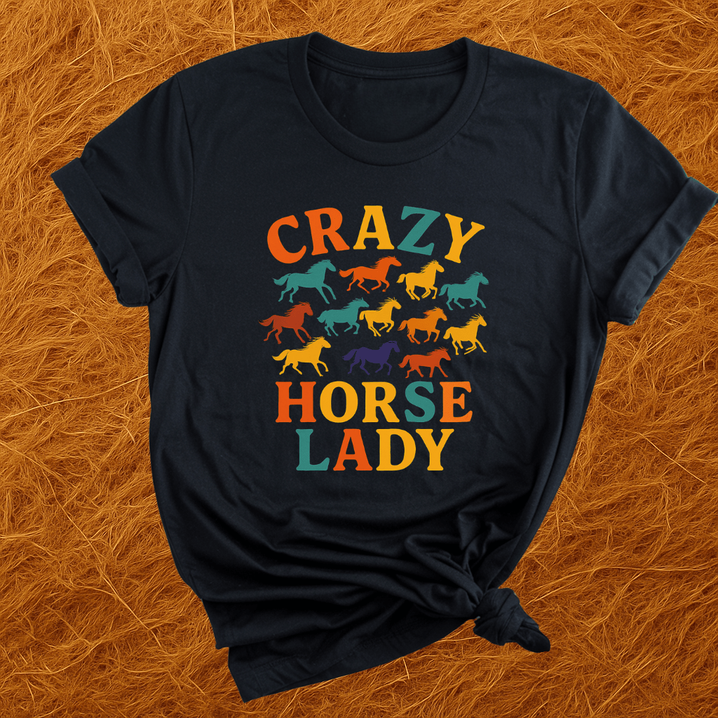 Crazy Horse Lady T-Shirt