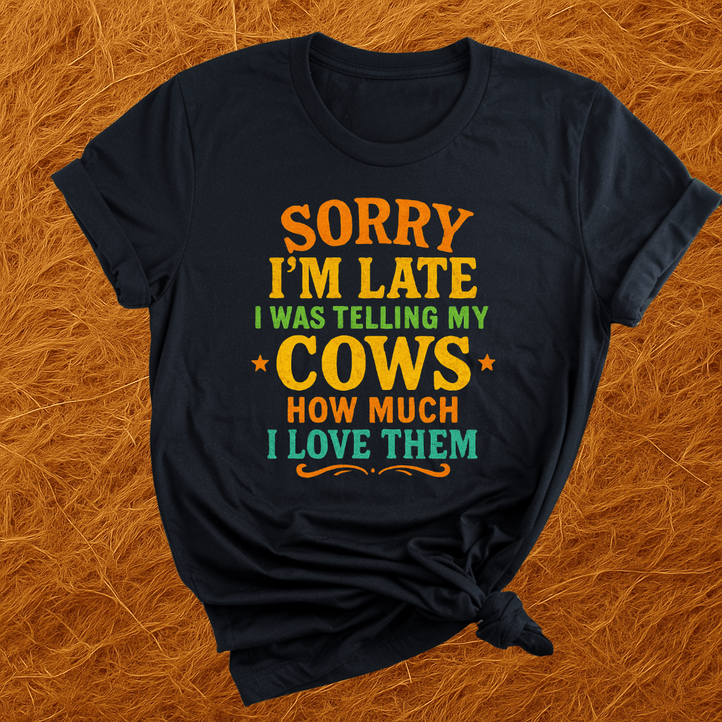I Love My Cows T-Shirt