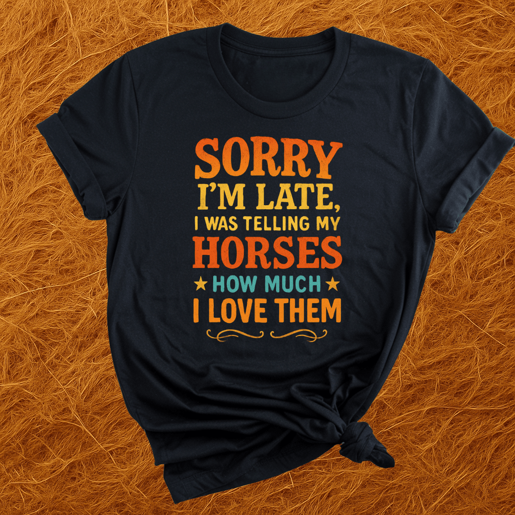 I Love My Horses T-Shirt
