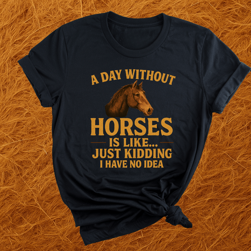 Day Without Horses... T-Shirt