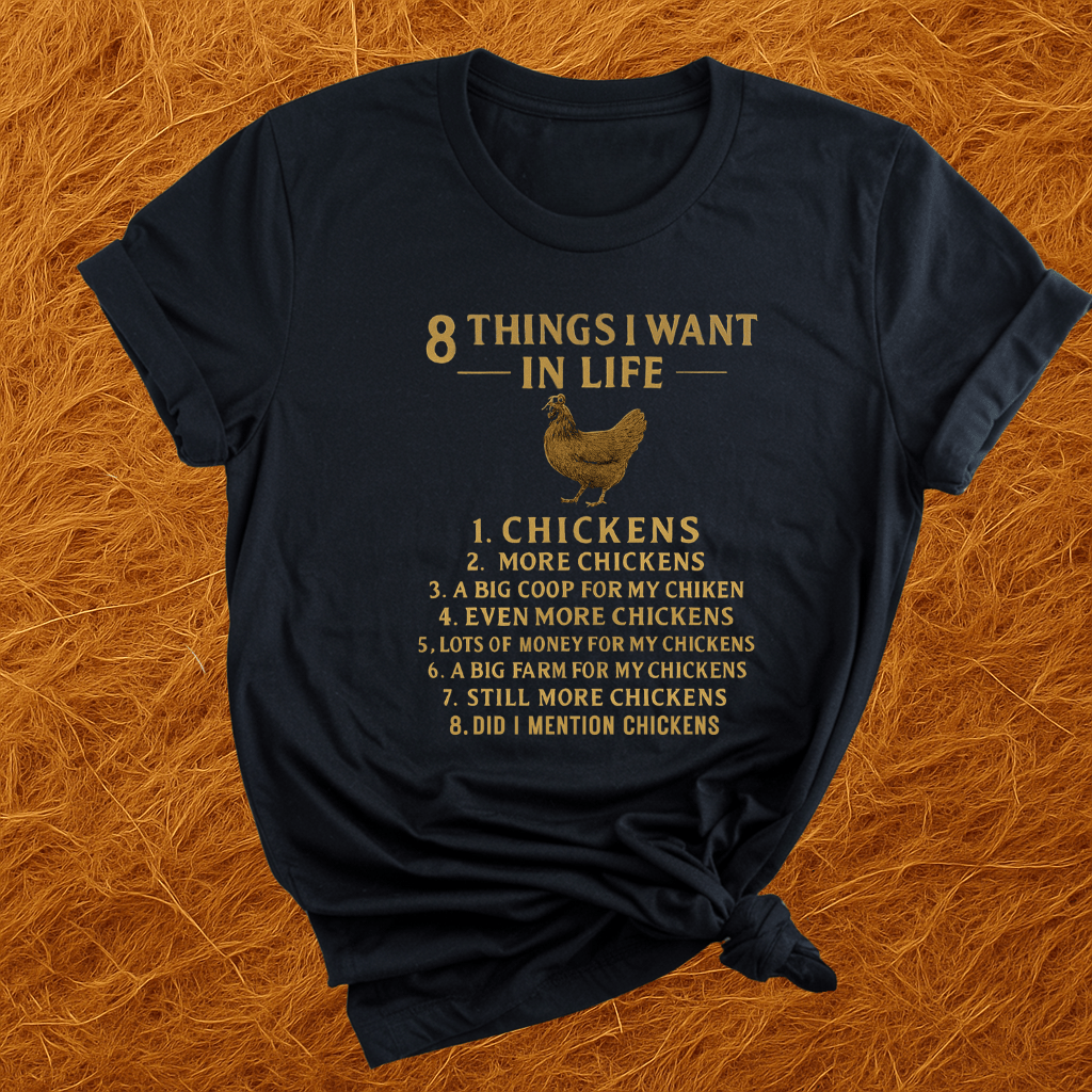 Eight Chicken Things T-Shirt