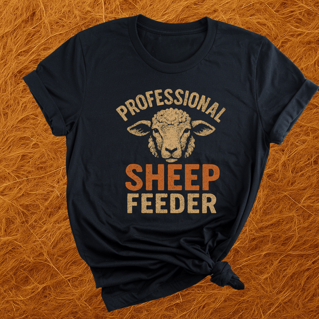 Professional Sheep Feeder T-Shirt