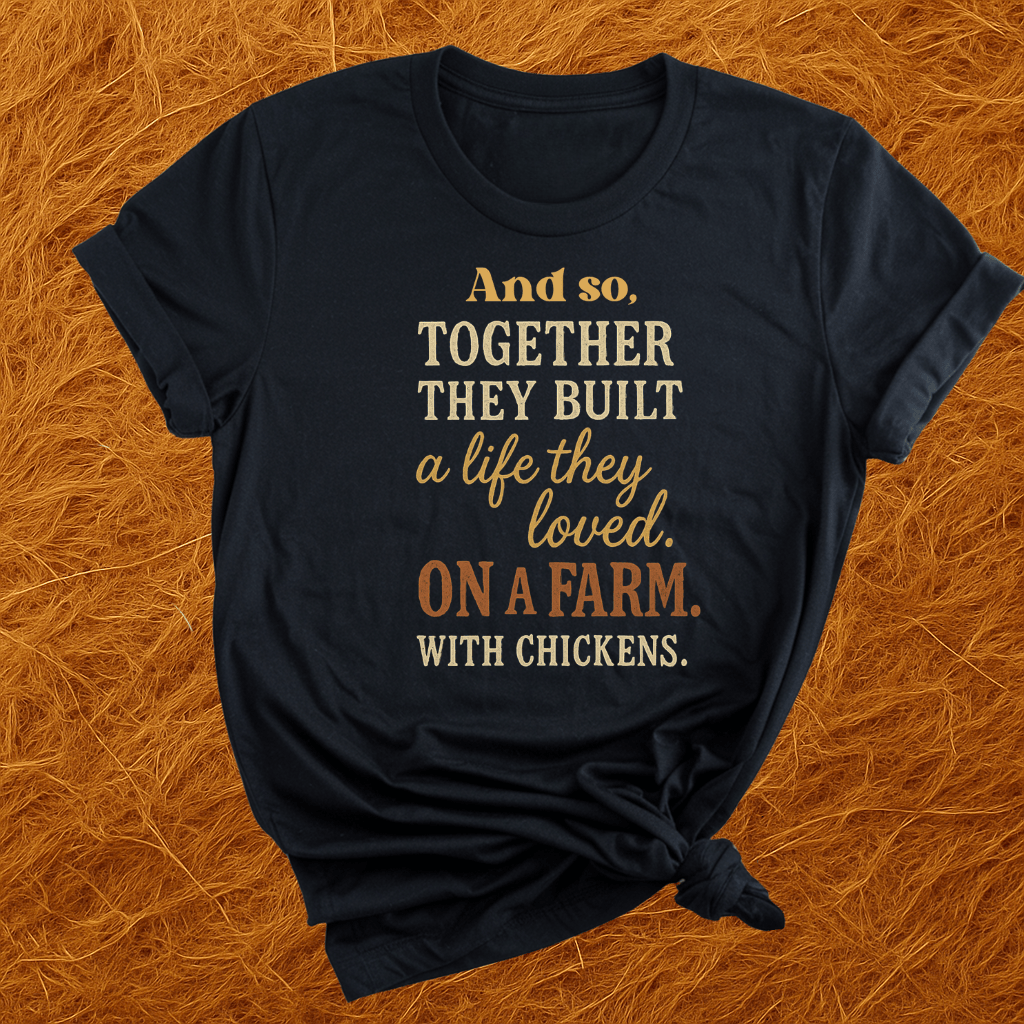 A Farm With Chickens T-Shirt