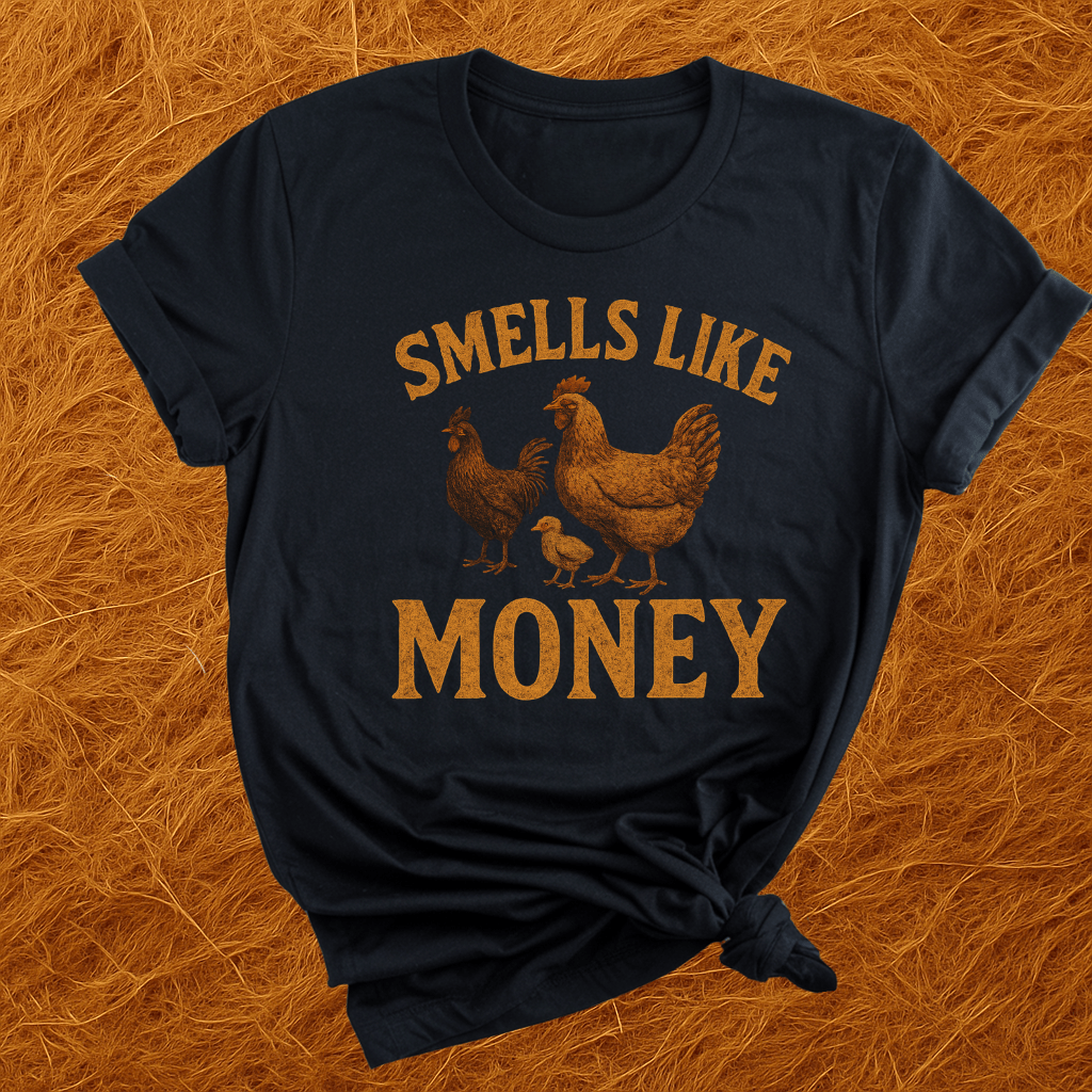 Chickens Smell Like Money T-Shirt