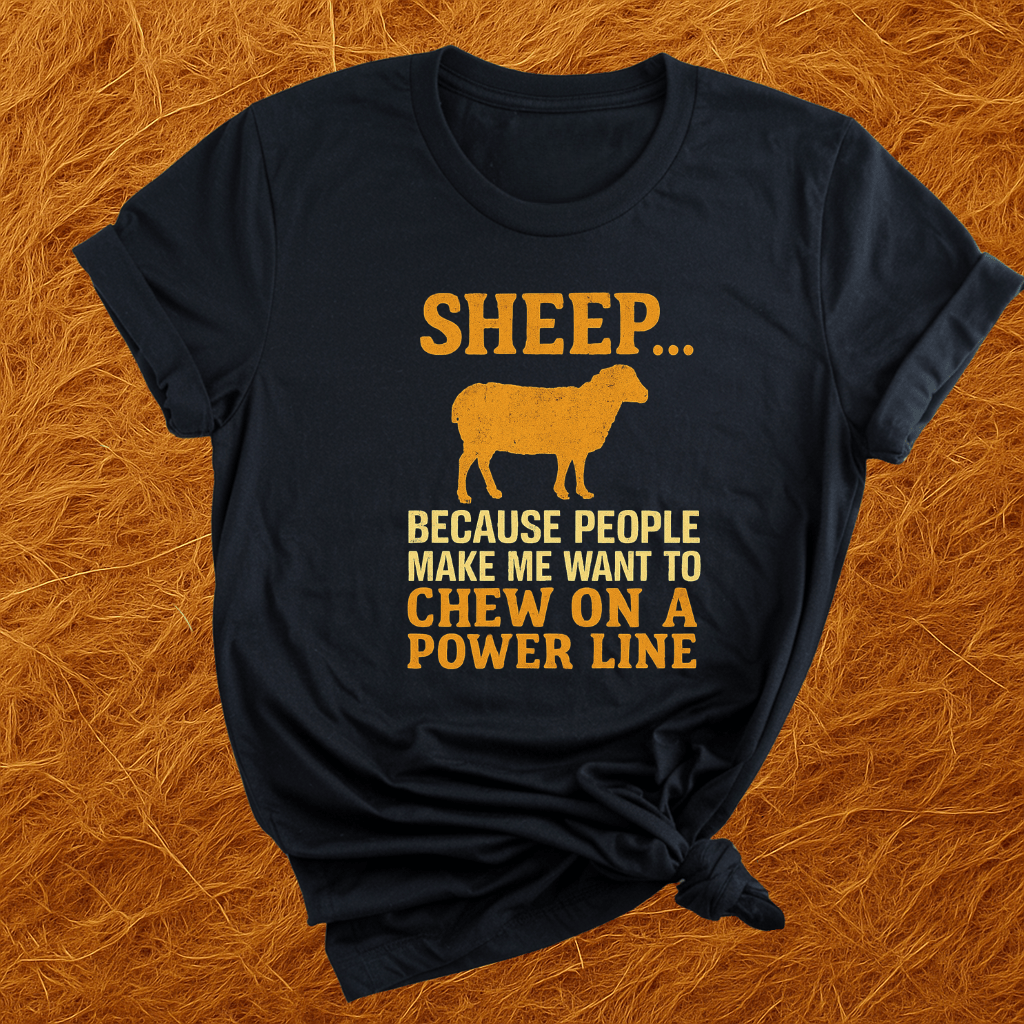 Sheep Because... T-Shirt
