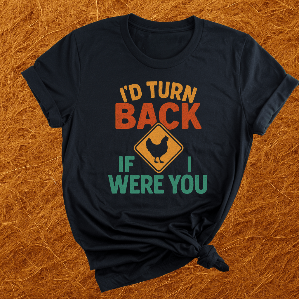 I'd Turn Back Chickens T-Shirt