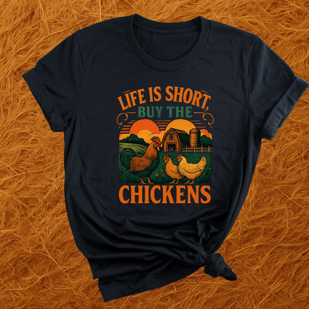 Life's Short, Buy Chickens T-Shirt