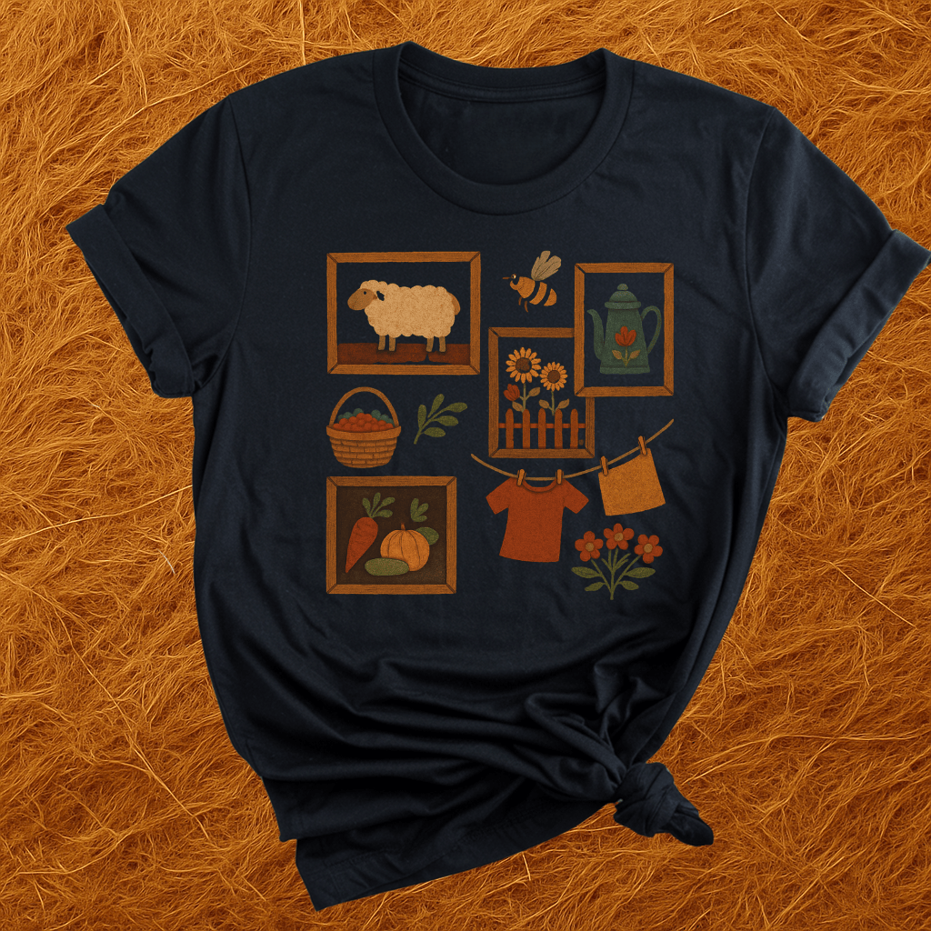 Sheep Collage T-Shirt
