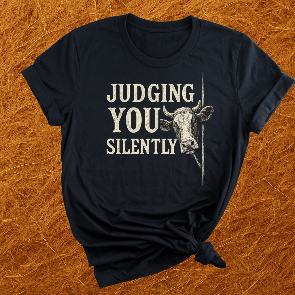 Cows Judging Silently T-Shirt