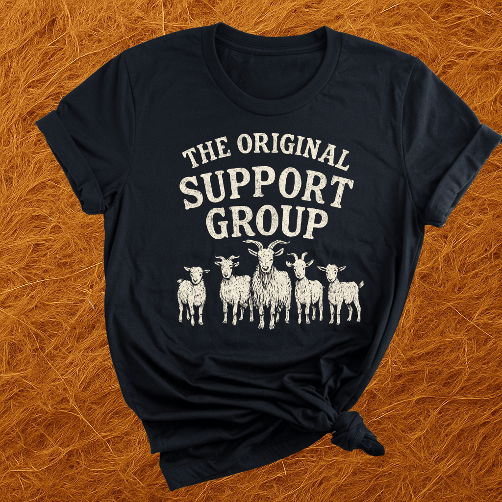 Support Group Goats T-Shirt