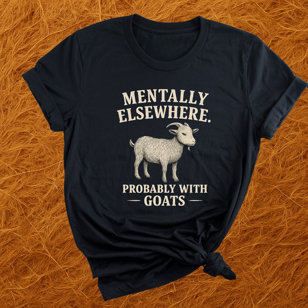 Mentally With Goats T-Shirt
