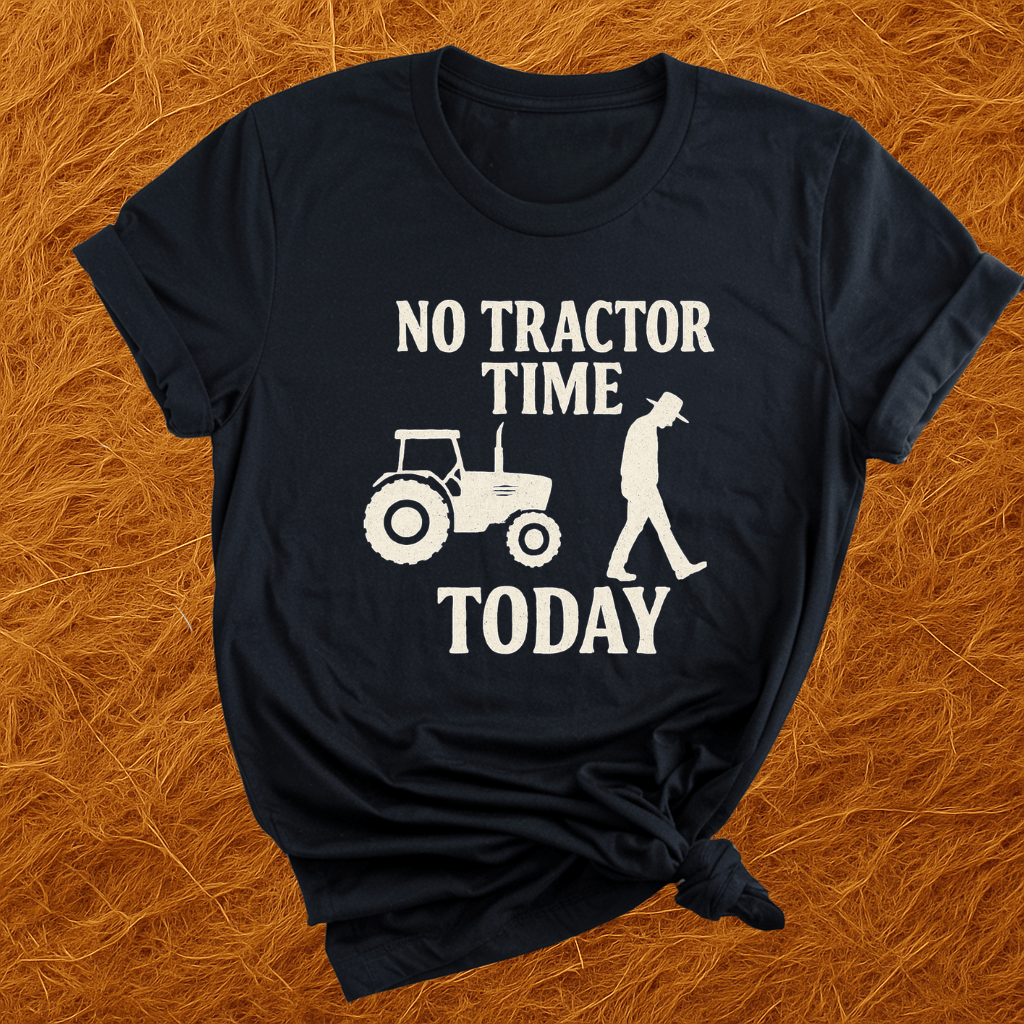 No Tractor Time T-Shirt