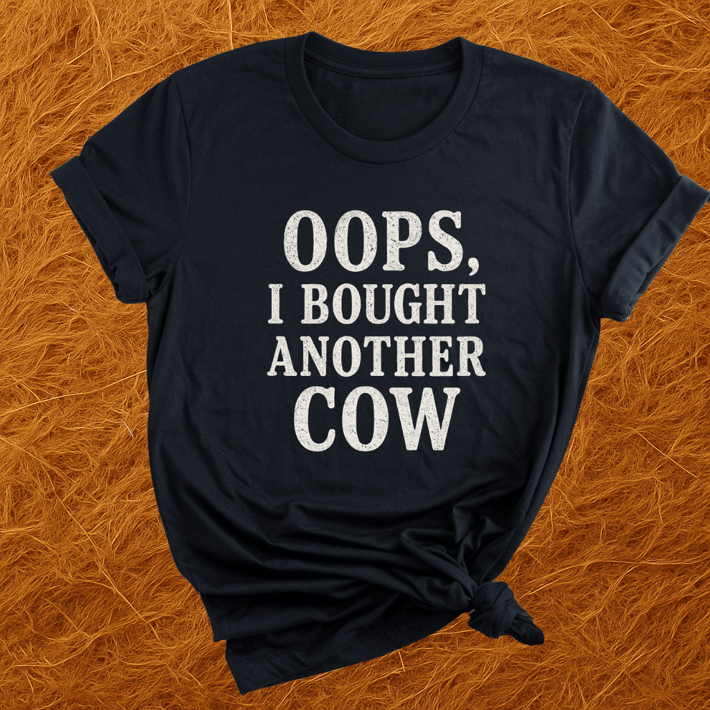 Oops. Bought Another Cow T-Shirt