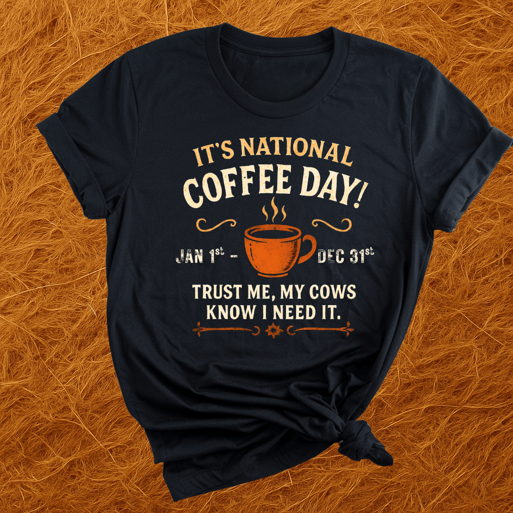 Cows Know I Need Coffee T-Shirt