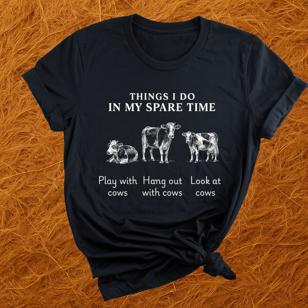 Cows In Spare Time T-Shirt