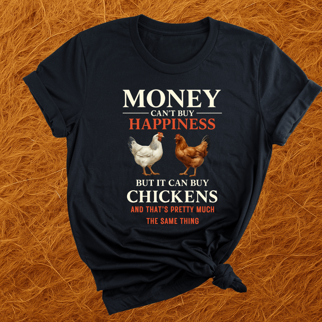 Money Can Buy Chickens T-Shirt