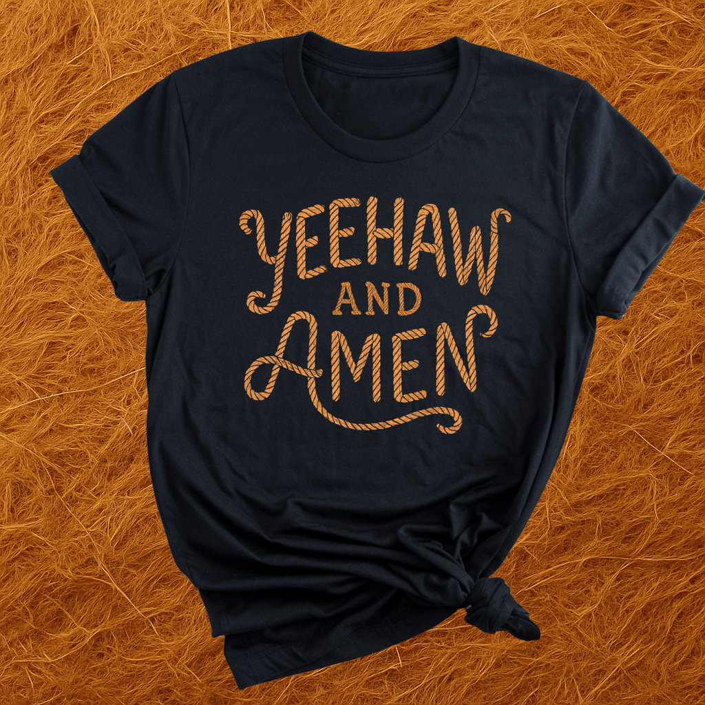 Yeehaw And Amen T-Shirt